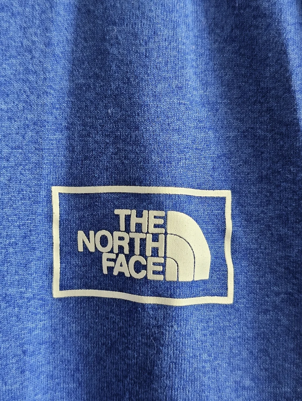 The North Face Active Fit Blue Graphic Tee Women’s L Outdoor Workout Top - Picture 4 of 9
